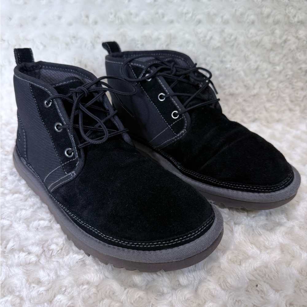 UGG Men's Black Suede Chukka Boots